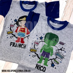 REMERA EGRESADITOS 2025 - Superheroes, superheroinas y princesas - comprar online