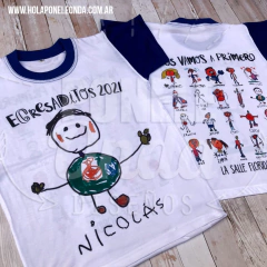 REMERA EGRESADITOS 2025 - Dibujitos - tienda online