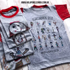 REMERA EGRESADITOS 2025 - Dibujitos - comprar online