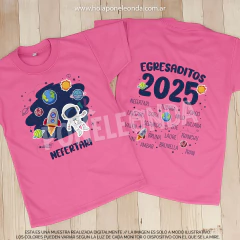 Imagen de REMERA ALGODÓN EGRESADITOS - Espacio