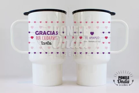 Jarro termico - Corazones