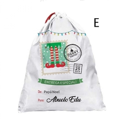 Imagen de BOLSA NAVIDAD - MEDIANA 25x35cm