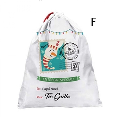 BOLSA NAVIDAD - CHICA 20x25cm
