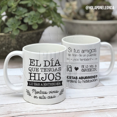 TAZA CERÁMICA - Frases mamá