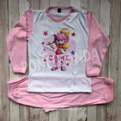 PIJAMA MANGA LARGA - Amy Rose - comprar online