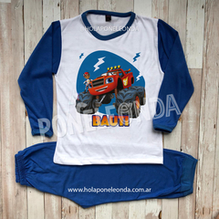 PIJAMA MANGA LARGA - Blaze y los Monster machines - comprar online