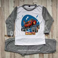 PIJAMA MANGA LARGA - Blaze y los Monster machines en internet