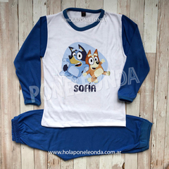 PIJAMA MANGA LARGA - Bluey y Bingo - comprar online