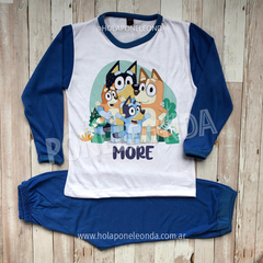 PIJAMA MANGA LARGA - Bluey familia