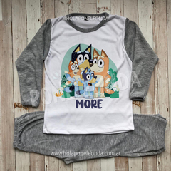 PIJAMA MANGA LARGA - Bluey familia - comprar online