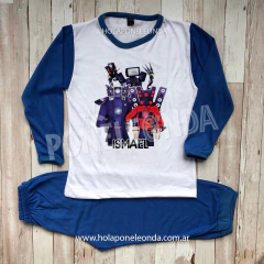 PIJAMA MANGA LARGA - Camera man - comprar online