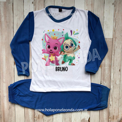 PIJAMA MANGA LARGA - Pinkfong & Hogi