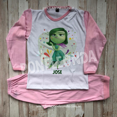 PIJAMA MANGA LARGA - Desagrado Intensamente