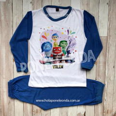 PIJAMA MANGA LARGA - Intensamente 2 - Ponele Onda Diseños