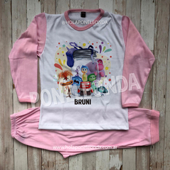 PIJAMA MANGA LARGA - Intensamente 2 (Frasco) en internet