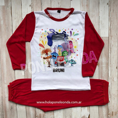 PIJAMA MANGA LARGA - Intensamente 2 (Frasco) - Ponele Onda Diseños