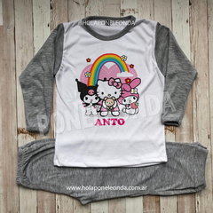 PIJAMA MANGA LARGA - Kitty Kuromi en internet