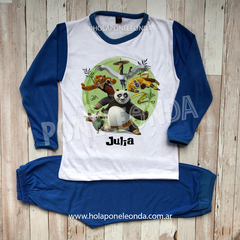 PIJAMA MANGA LARGA - Kung fu Panda (y amigos) - comprar online
