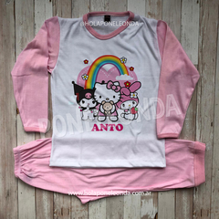 PIJAMA MANGA LARGA - Kitty Kuromi
