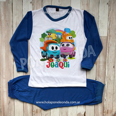 PIJAMA MANGA LARGA - Leo camión truck - Ponele Onda Diseños