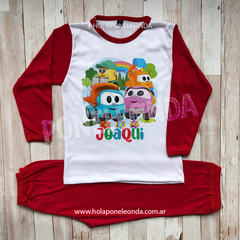 PIJAMA MANGA LARGA - Leo camión truck - comprar online