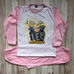 PIJAMA MANGA LARGA - Minions Gru 1 - Ponele Onda Diseños