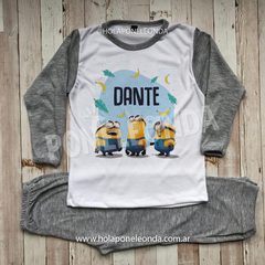 PIJAMA MANGA LARGA - Minions en internet
