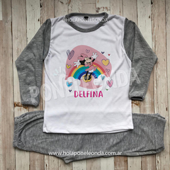 PIJAMA MANGA LARGA - Minnie C - comprar online