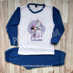 PIJAMA MANGA LARGA - Minnie D - comprar online