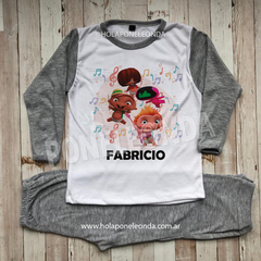 PIJAMA MANGA LARGA - Power Rockers - comprar online