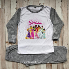 PIJAMA MANGA LARGA - Princesas Disney - comprar online