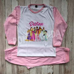 PIJAMA MANGA LARGA - Princesas Disney