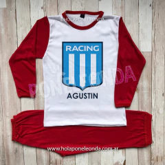 PIJAMA MANGA LARGA - Racing - comprar online