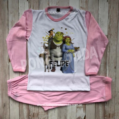 PIJAMA MANGA LARGA - Shrek - comprar online