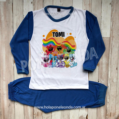 PIJAMA MANGA LARGA - Smiling critters - Ponele Onda Diseños