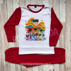 PIJAMA MANGA LARGA - Smiling critters