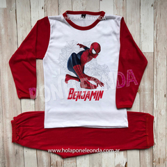 PIJAMA MANGA LARGA - Spiderman - Ponele Onda Diseños