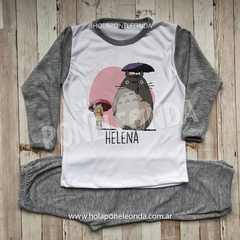 PIJAMA MANGA LARGA - Totoro en internet