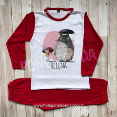 PIJAMA MANGA LARGA - Totoro