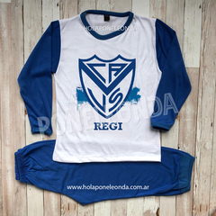 PIJAMA MANGA LARGA - Velez - Ponele Onda Diseños