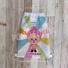 SOUVENIR - Mochilita de tela - Plim plim - comprar online