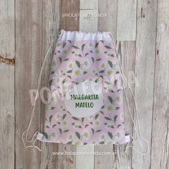 MOCHILA (Tipo Bolsita) - Margaritas - comprar online