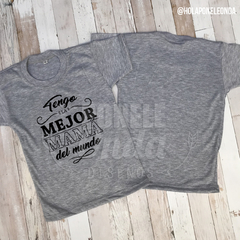 REMERA La mejor mamá del mundo - comprar online