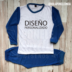 PIJAMA MANGA LARGA - Diseño personalizado