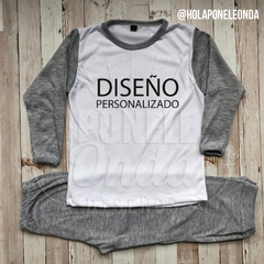 PIJAMA MANGA LARGA - Diseño personalizado - Ponele Onda Diseños
