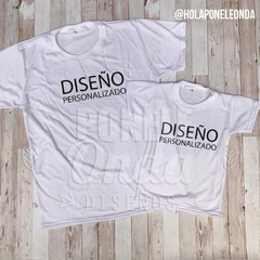 COMBO REMERAS Diseño personalizado