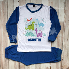 PIJAMA MANGA LARGA - Dinosaurios (Baby)