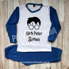 PIJAMA MANGA LARGA - Harry Potter (Silueta) - comprar online