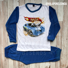 PIJAMA MANGA LARGA - Hot Wheels