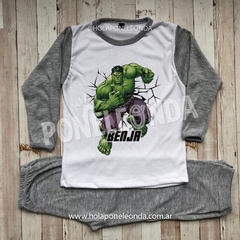 PIJAMA MANGA LARGA - Hulk